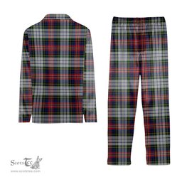 ScotsTee Shop Scottish MacPherson Dress 1 Tartan Pajama Satin Velvet Flannel Pajama Set