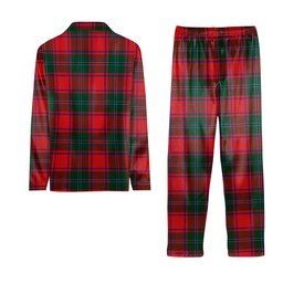 ScotsTee Shop Scottish MacPhail SC Tartan Pajama Satin Velvet Flannel Pajama Set