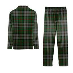 ScotsTee Shop Scottish MacNeish Hunting Tartan Pajama Satin Velvet Flannel Pajama Set