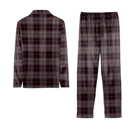 ScotsTee Shop Scottish MacPherson Hunting Tartan Pajama Satin Velvet Flannel Pajama Set