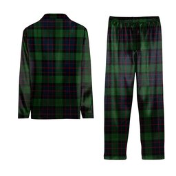 ScotsTee Shop Scottish MacWilliam (Williamson) Tartan Pajama Satin Velvet Flannel Pajama Set