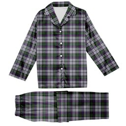 ScotsTee Shop Scottish Malcolm Dress Lochcarron 2005 Tartan Pajama Satin Velvet Flannel Pajama Set