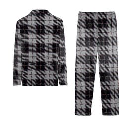 ScotsTee Shop Scottish MacPherson 4 Tartan Pajama Satin Velvet Flannel Pajama Set