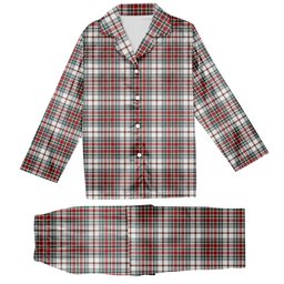 ScotsTee Shop Scottish McBean Dress Modern Tartan Pajama Satin Velvet Flannel Pajama Set
