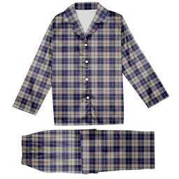 ScotsTee Shop Scottish MacRae of Conchra Tartan Pajama Satin Velvet Flannel Pajama Set