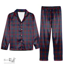 ScotsTee Shop Scottish Mar Dress - TD Tartan Pajama Satin Velvet Flannel Pajama Set