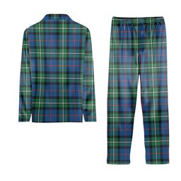 ScotsTee Shop Scottish MacPhail Hunting Ancient SC Tartan Pajama Satin Velvet Flannel Pajama Set