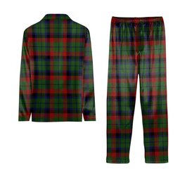 ScotsTee Shop Scottish MacNett Tartan Pajama Satin Velvet Flannel Pajama Set