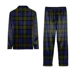 ScotsTee Shop Scottish MacPhedran Tartan Pajama Satin Velvet Flannel Pajama Set
