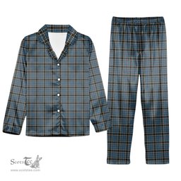 ScotsTee Shop Scottish MacTavish Dress Tartan Pajama Satin Velvet Flannel Pajama Set