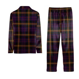 ScotsTee Shop Scottish MacSporran Tartan Pajama Satin Velvet Flannel Pajama Set