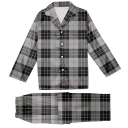ScotsTee Shop Scottish MacPherson Dress Tartan Pajama Satin Velvet Flannel Pajama Set