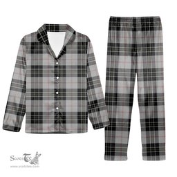 ScotsTee Shop Scottish MacPherson Dress Tartan Pajama Satin Velvet Flannel Pajama Set