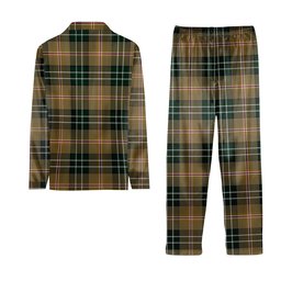 ScotsTee Shop Scottish MacShane Tartan Pajama Satin Velvet Flannel Pajama Set