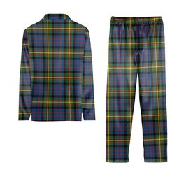 ScotsTee Shop Scottish MacSporran Ancient Tartan Pajama Satin Velvet Flannel Pajama Set