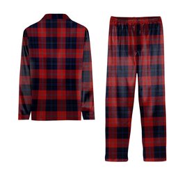 ScotsTee Shop Scottish McKnight Tartan Pajama Satin Velvet Flannel Pajama Set
