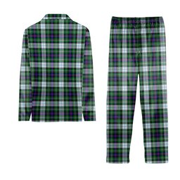 ScotsTee Shop Scottish McKenzie Dress Modern Tartan Pajama Satin Velvet Flannel Pajama Set