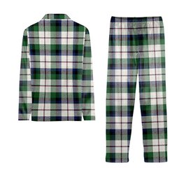 ScotsTee Shop Scottish Mcnaghten Dress Modern Tartan Pajama Satin Velvet Flannel Pajama Set