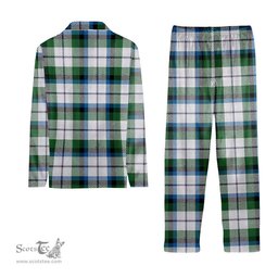 ScotsTee Shop Scottish McNachten Dress Ancient Tartan Pajama Satin Velvet Flannel Pajama Set