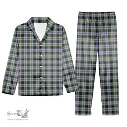 ScotsTee Shop Scottish McNaughton Dress Tartan Pajama Satin Velvet Flannel Pajama Set