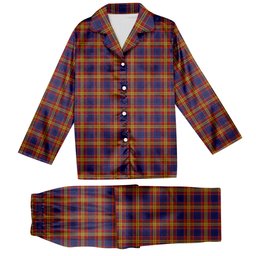 ScotsTee Shop Scottish McGurk Tartan Pajama Satin Velvet Flannel Pajama Set