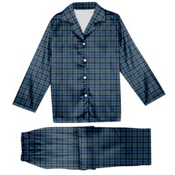 ScotsTee Shop Scottish McCorquodale Tartan Pajama Satin Velvet Flannel Pajama Set