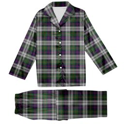 ScotsTee Shop Scottish McCallum Dress Tartan Pajama Satin Velvet Flannel Pajama Set