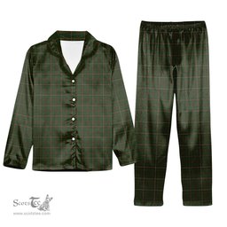ScotsTee Shop Scottish McKinnon Hunting Tartan Pajama Satin Velvet Flannel Pajama Set