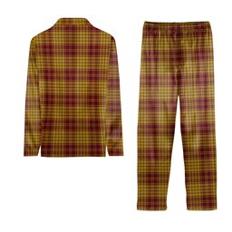 ScotsTee Shop Scottish McMillan Dress Tartan Pajama Satin Velvet Flannel Pajama Set