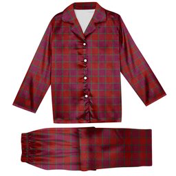 ScotsTee Shop Scottish McNab Old Tartan Pajama Satin Velvet Flannel Pajama Set