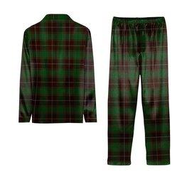 ScotsTee Shop Scottish McFie Hunting Tartan Pajama Satin Velvet Flannel Pajama Set