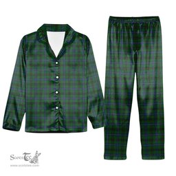 ScotsTee Shop Scottish McKendrick Tartan Pajama Satin Velvet Flannel Pajama Set