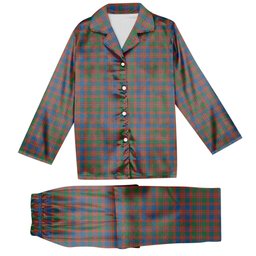 ScotsTee Shop Scottish McIntyre Ancient Tartan Pajama Satin Velvet Flannel Pajama Set