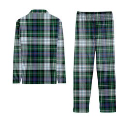 ScotsTee Shop Scottish McKenzie Dress Ancient Tartan Pajama Satin Velvet Flannel Pajama Set