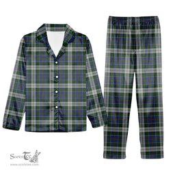 ScotsTee Shop Scottish McInnes Dress Tartan Pajama Satin Velvet Flannel Pajama Set