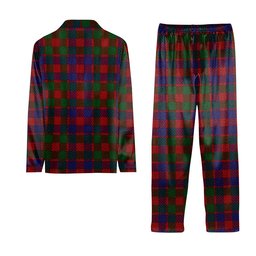 ScotsTee Shop Scottish McGowan Tartan Pajama Satin Velvet Flannel Pajama Set