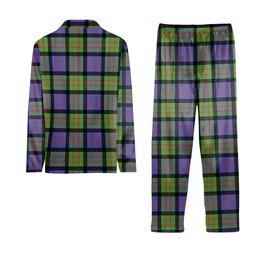 ScotsTee Shop Scottish McDonald Ancient Tartan Pajama Satin Velvet Flannel Pajama Set
