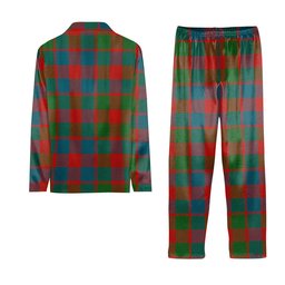 ScotsTee Shop Scottish McGowan Ancient Tartan Pajama Satin Velvet Flannel Pajama Set