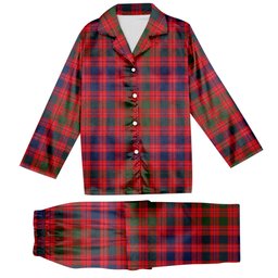 ScotsTee Shop Scottish McColl Old Modern Tartan Pajama Satin Velvet Flannel Pajama Set