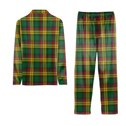 ScotsTee Shop Scottish McMillan Old Ancient Tartan Pajama Satin Velvet Flannel Pajama Set