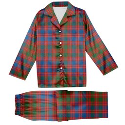 ScotsTee Shop Scottish McColl Old Ancient Tartan Pajama Satin Velvet Flannel Pajama Set