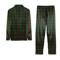 ScotsTee Shop Scottish McKintosh Hunting Tartan Pajama Satin Velvet Flannel Pajama Set