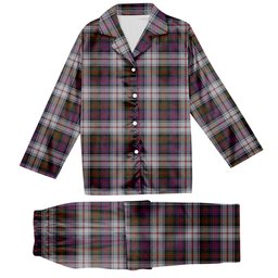 ScotsTee Shop Scottish McDonald Dress Modern Tartan Pajama Satin Velvet Flannel Pajama Set