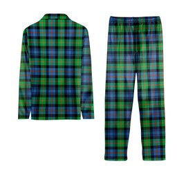 ScotsTee Shop Scottish Murray of Atholl Ancient Tartan Pajama Satin Velvet Flannel Pajama Set