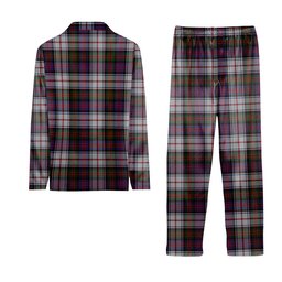 ScotsTee Shop Scottish MacDonald Dress 2 Tartan Pajama Satin Velvet Flannel Pajama Set