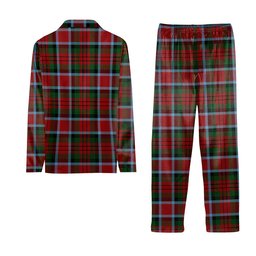 ScotsTee Shop Scottish MacDuff 6 Tartan Pajama Satin Velvet Flannel Pajama Set