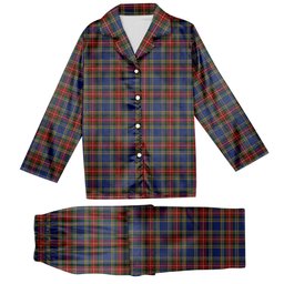 ScotsTee Shop Scottish MacBeth 2 Tartan Pajama Satin Velvet Flannel Pajama Set