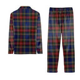 ScotsTee Shop Scottish MacBeth 2 Tartan Pajama Satin Velvet Flannel Pajama Set