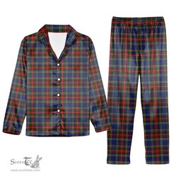 ScotsTee Shop Scottish MacBeth 2 Tartan Pajama Satin Velvet Flannel Pajama Set