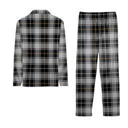 ScotsTee Shop Scottish MacFie of Colonsay Dress Tartan Pajama Satin Velvet Flannel Pajama Set